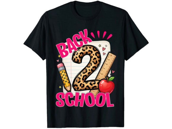 Back 2 School Fun T-Shirt Design