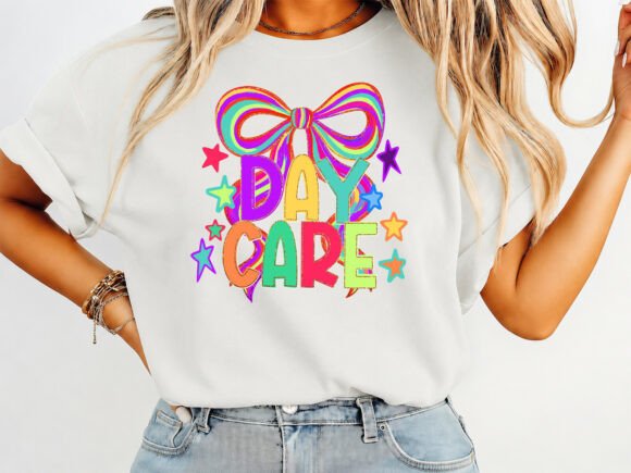 Daycare Back to School Coquette T-Shirt