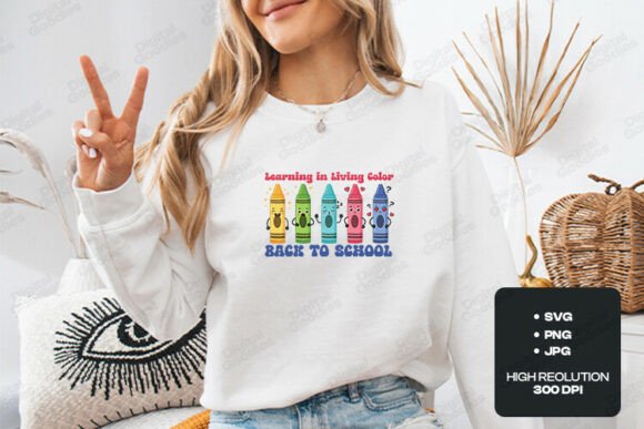 Learning in Living Color Back to School Graphics
