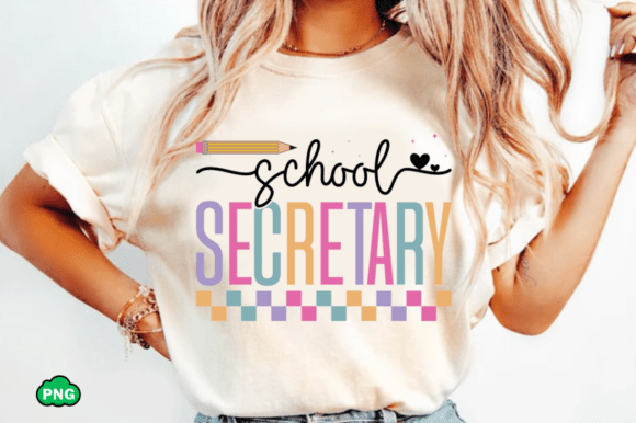 School Secretary Svg, Back to School PNG Graphics