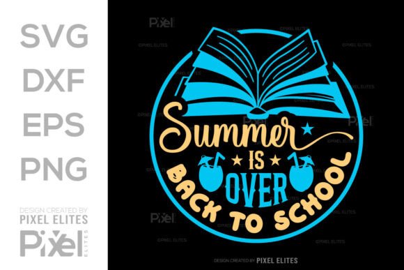 Summer Is Over SVG for T-Shirt Designs