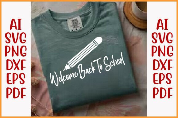 Teacher Svg, Welcome Back to School Png