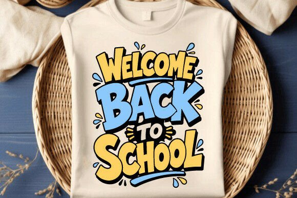 Welcome Back to School SVG PNG Art
